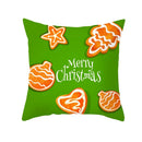 Axyaa Christmas Tree Print Pillow Case - 45x45cm
