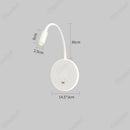 Axyaa Adjustable Angle Wall Light with USB Charging Port - Bedroom & Corridor Decor