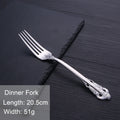 Axyaa Stainless Steel Cutlery Set - Luxury Western Tableware Collection