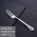 Axyaa Western Stainless Steel Cutlery Set - Luxury Tableware Dinnerware