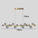 Axyaa Nordic Glass Chandelier Pendant Lamp for Dining Room Lighting