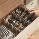 Axyaa Acrylic Belt Organizer Drawer Storage Box - Men's Tie Belt Display Rack