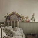 Axyaa Boho Rabbit Mushroom Animals Nursery Wall Decals for Kids' Room