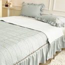 Axyaa Solid Color Bedding Set - Minimalist Style, Skin-Friendly, All-Season Comfort