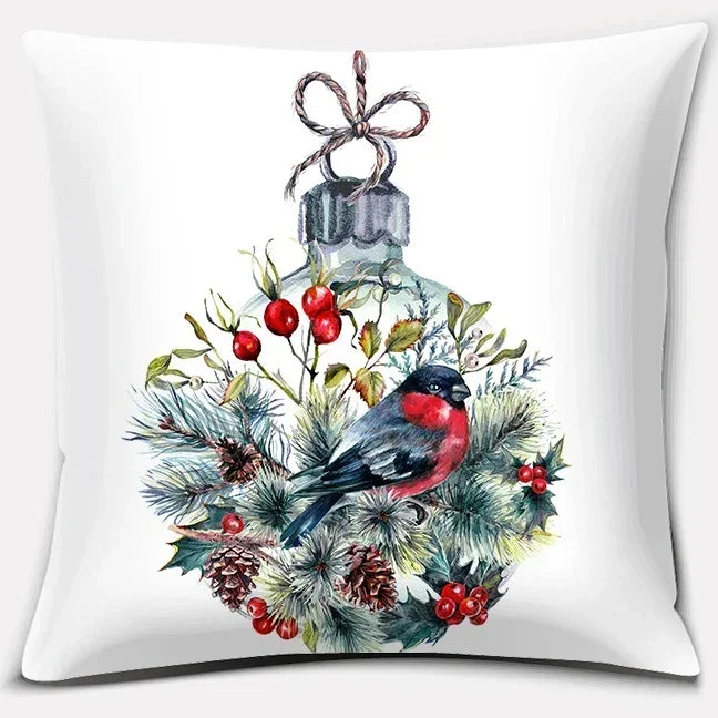 Axyaa Chinese Painting Pillow Set for Home & Office Decor, Sofa Décor with Pillowcase