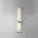 Axyaa Nordic LED Wall Lamp for Minimalist Home Decor and Indoor Lighting