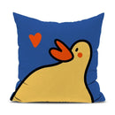 Axyaa Couple Car Decor Pillow Cover Set for Sofa 4 Sizes - Express Your Style!