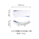 Axyaa Ceramic Tableware Set: Sushi, Hot Pot, BBQ Plate for Hotel, Restaurant