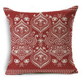 Axyaa Ramadan Vintage Ethnic Pattern Cushion Cover 45x45cm Linen Pillow Case