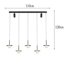 Axyaa Modern LED Chandelier Pendant Light Ceiling Lamp for Dining Room