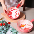 Axyaa Cartoon Handle Ceramic Baking Bowl - 580ml