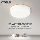 Axyaa LED Ceiling Light: Waterproof Round Fixture for Modern Bathroom, Bedroom, Kitchen & More