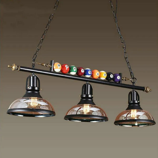 Nordic Billiard Table Pendant Lamp Industrial Retro Decor Home Lights Bar Cafe Axyaa