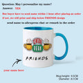 Axyaa Friends Central Perk Mug – 11oz Ceramic Tea Cup, Perfect Gift for Friends