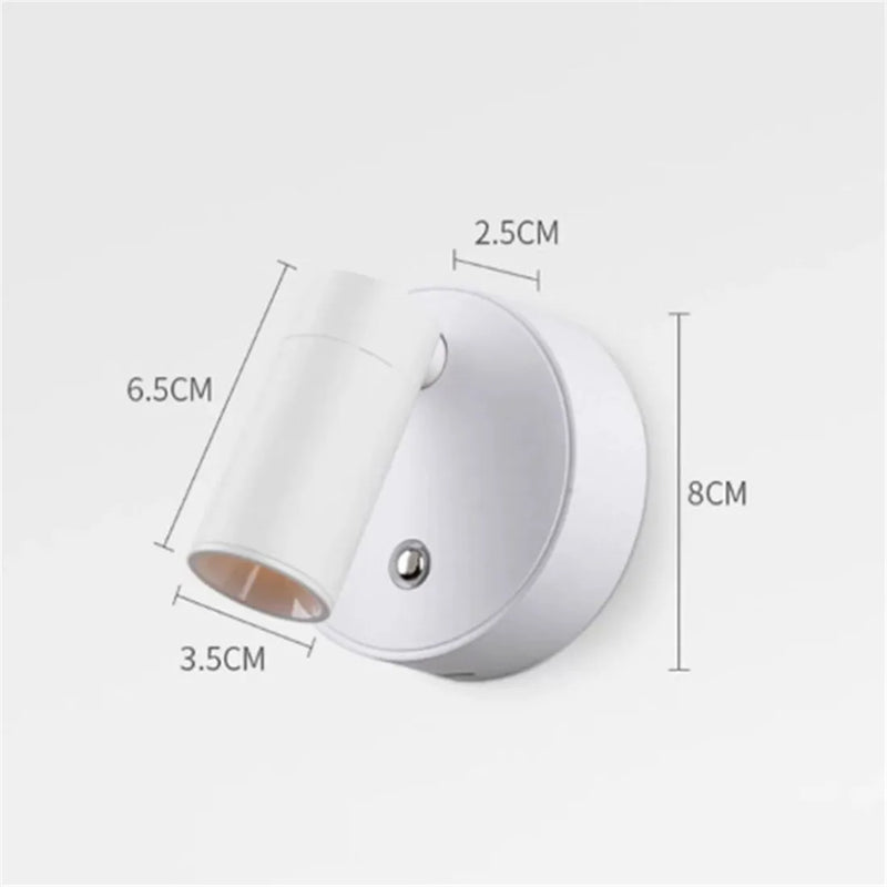Axyaa Touch Wall Light - Dimmable LED Bedside Lamp
