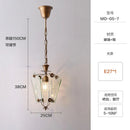 Axyaa Glass Pendant Lights - French Vintage Design for Dining Room, Bar Counter