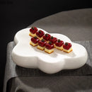 Axyaa Ceramic Cloud Dinner Plate Set