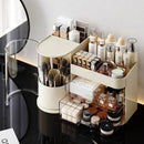 Axyaa Rotating Makeup Organizer for Cosmetics and Brushes