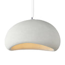 White Nordic Resin Pendant Lights for Living Room Bedroom by Axyaa