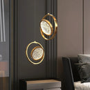 Axyaa Modern LED Loft Chandelier - Designer Villa Hall Lamp