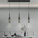Axyaa Nordic Glass LED Chandelier for Minimalist Home Decor Lighting