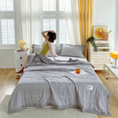 Axyaa Cotton Air Conditioning Quilt: Lightweight & Washable Summer Quilt