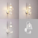 Axyaa Crystal Angel Wall Lamp for Bedroom Living Room Study Lighting