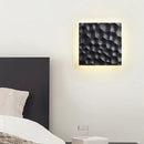 Axyaa Black Hole Stone Wall Lamp - Minimalist Modern Designer Living Room Bedroom