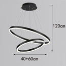 Axyaa LED Pendant Chandelier for Living Room Bedroom Decor