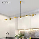 Axyaa Modern LED Ceiling Chandelier Dimmable Indoor Lighting Fixture