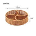 Axyaa Rattan Wicker Serving Baskets - 10 Styles for Restaurant Tabletop Display