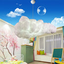 Axyaa Modern White Cloud Chandelier Pendant Light for Dining Room