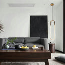Axyaa Nordic LED U-shaped Bar Chandelier for Modern Minimalist Living Spaces