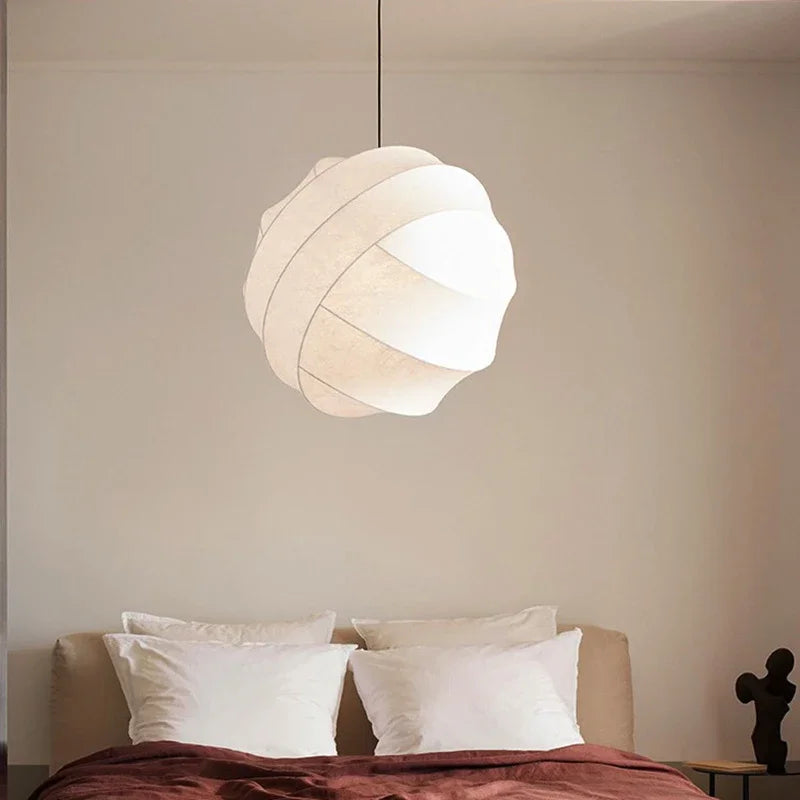 Axyaa Wabi Sabi Silk Ceiling Hanging Lamps Home Decor Kitchen Chandelier