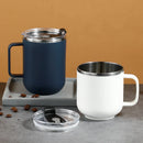 Axyaa Stainless Steel Insulated Coffee Mug with Sealed Cover