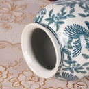 Axyaa Blue & White Porcelain Vases, Decorative Handicrafts, Ceramic Flower Vases, Entrance Hall Ornaments