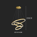 Axyaa Vintage Ring Pendant Ceiling Chandelier Light