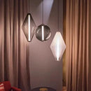 Axyaa Glass Chandelier LED Pendant Light - Nordic Style Bedroom Living Kitchen Decor