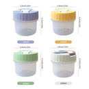 Axyaa 100ml Sauce Cup with Lid: Leak-proof Dipping Bowl for Salad Dressing