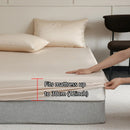Axyaa Mulberry Silk Fitted Bed Sheet - Single to King Sizes
