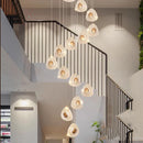 Axyaa Nordic Chandeliers Dining Room Pendant Lights Ceiling Hanging Lamps