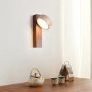Axyaa Rotatable Stone Wall Sconce Light for Bedroom