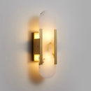 Modern Marble Wall Lamp by Axyaa - Elegant Bedroom Decor Light for Living Room, Restaurant, Hotel
