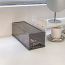 Axyaa Acrylic Makeup Storage Organizer with Transparent Drawers and Dustproof Cover