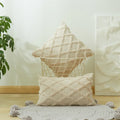 Axyaa Short Plush Pillow Cover Set for Stylish Home Décor