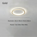 Axyaa LED Circular Ceiling Light: Modern, Ultra-thin, Minimalist Lighting for Home and Living Spaces