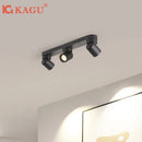 Axyaa LED Ceiling Spotlights: Minimalist Surface Mounted Lighting for Kitchens, Bedrooms & Cloakrooms