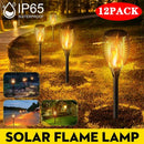 Axyaa Solar Flame Torch Light - Waterproof Outdoor Garden Decoration