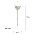 Nordic Bat Macrame Tapestry Dream Catcher for Bedroom Wall Decor by Axyaa