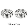 Axyaa Coffee Filter Screen 51/53/58mm Reusable Heat Resistant Mesh for Espresso Machine